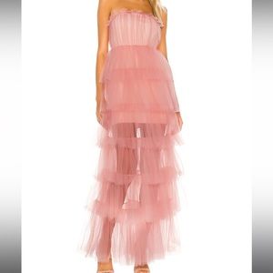 Bobbit Gown in Blush Pink Lovers and Friends